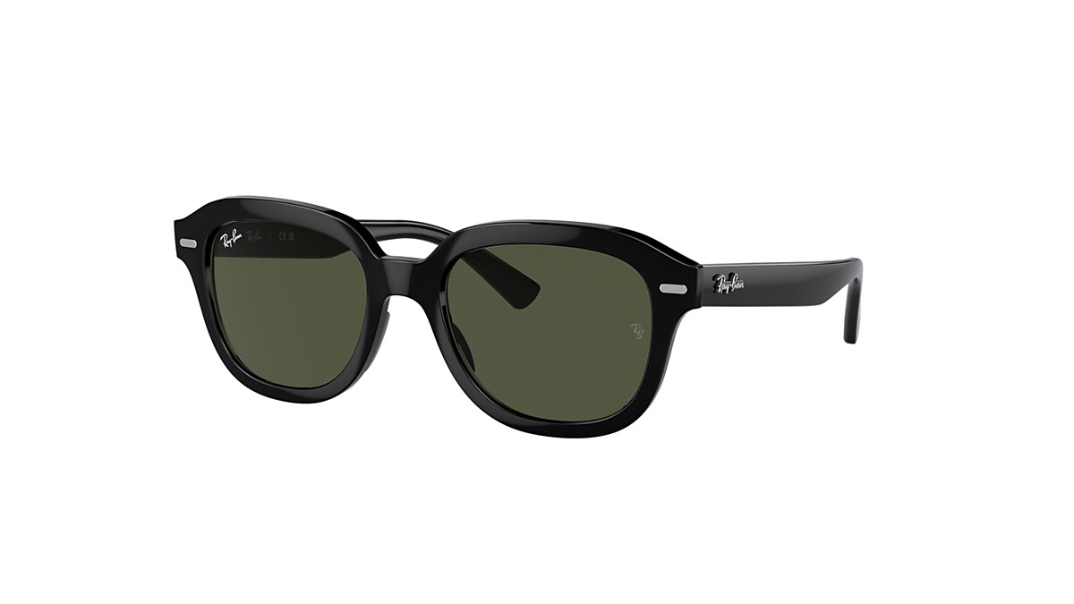 ERIK Sunglasses in Black and Green - RB4398F | Ray-Ban® US ERIK Sunglasses in Black and Green - RB4398F | Ray-Ban® US
