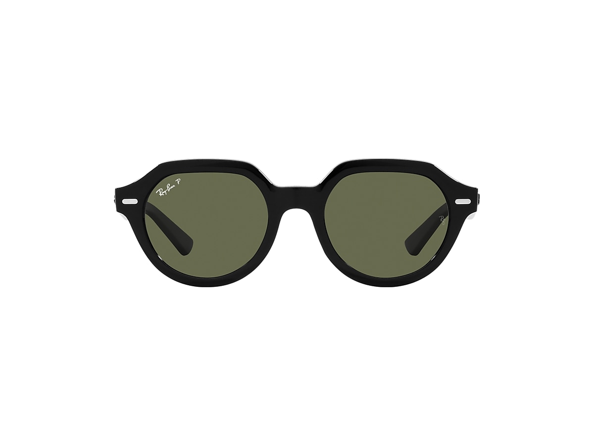 GINA Sunglasses in Black and Green - RB4399F | Ray-Ban® US