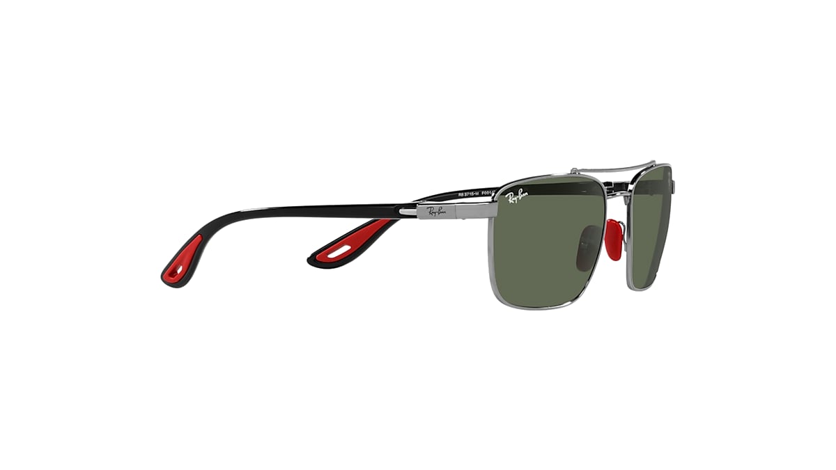 RB3715M SCUDERIA FERRARI COLLECTION Sunglasses in Gunmetal and