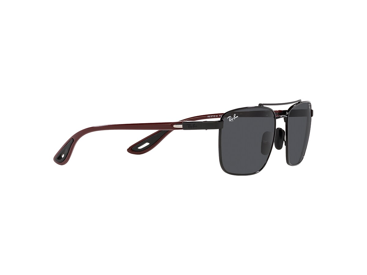 RB3715M SCUDERIA FERRARI COLLECTION Sunglasses in Black and Grey