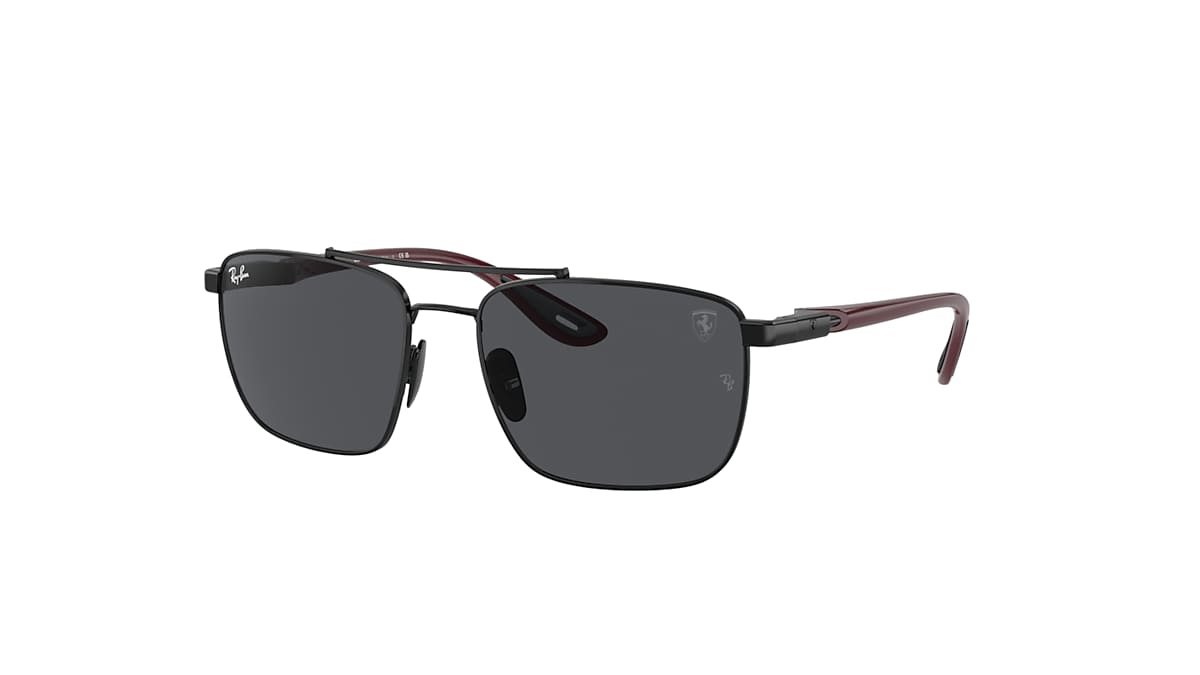 RB3715M SCUDERIA FERRARI COLLECTION Sunglasses in Black