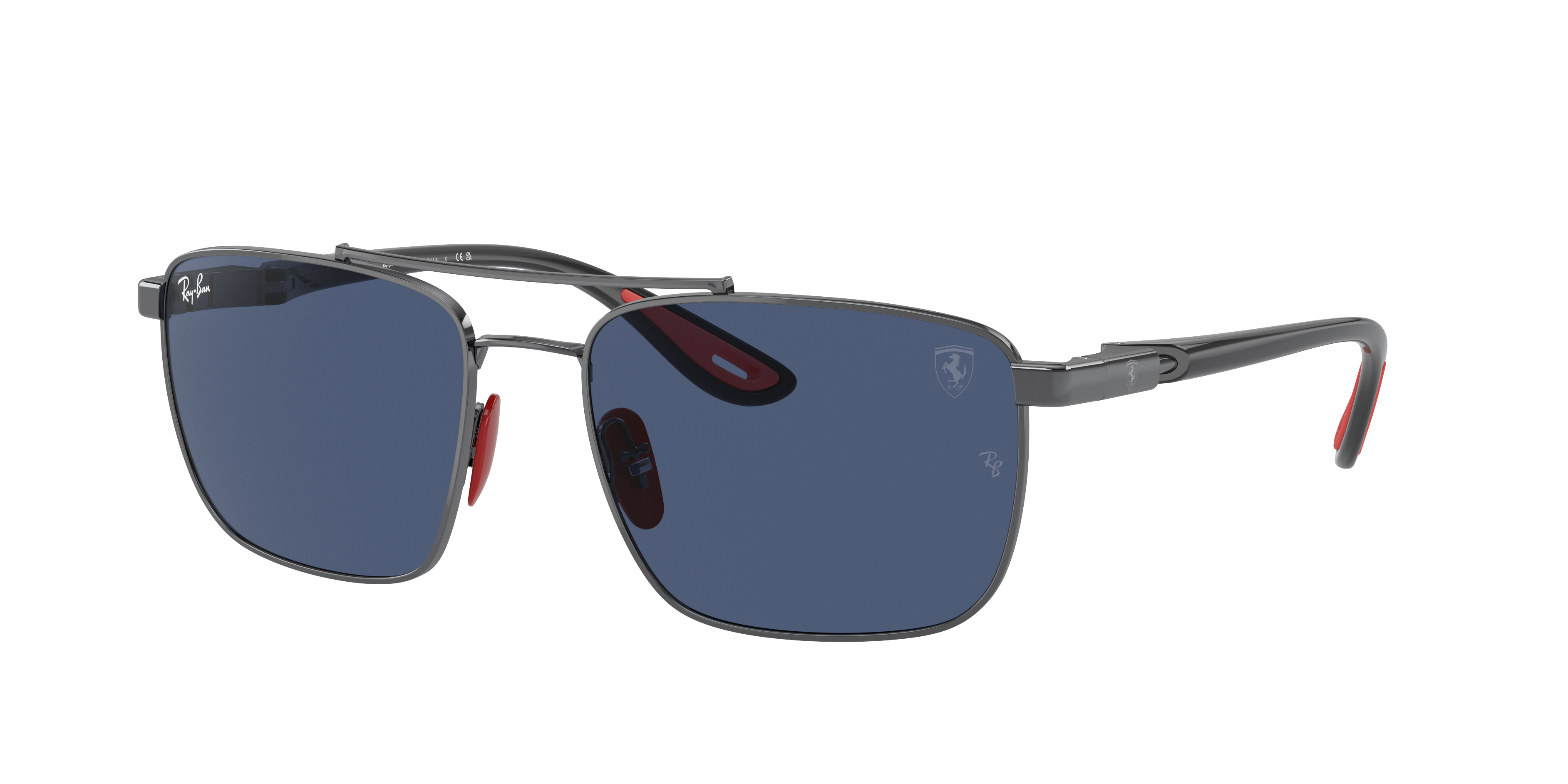 【レイバン公式ストア】 RayBan® Rb3715m Scuderia Ferrari Collection サングラス ガンメタル