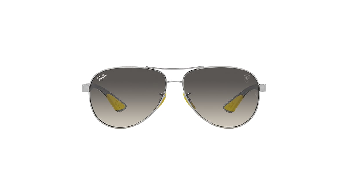 RB8331M SCUDERIA FERRARI COLLECTION Sunglasses in Silver and Grey