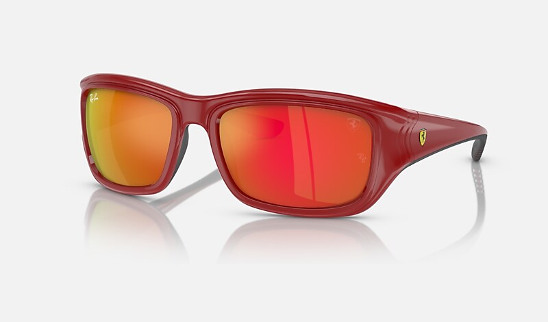 RB4405M SCUDERIA FERRARI COLLECTION Les lunettes de soleil Rouge