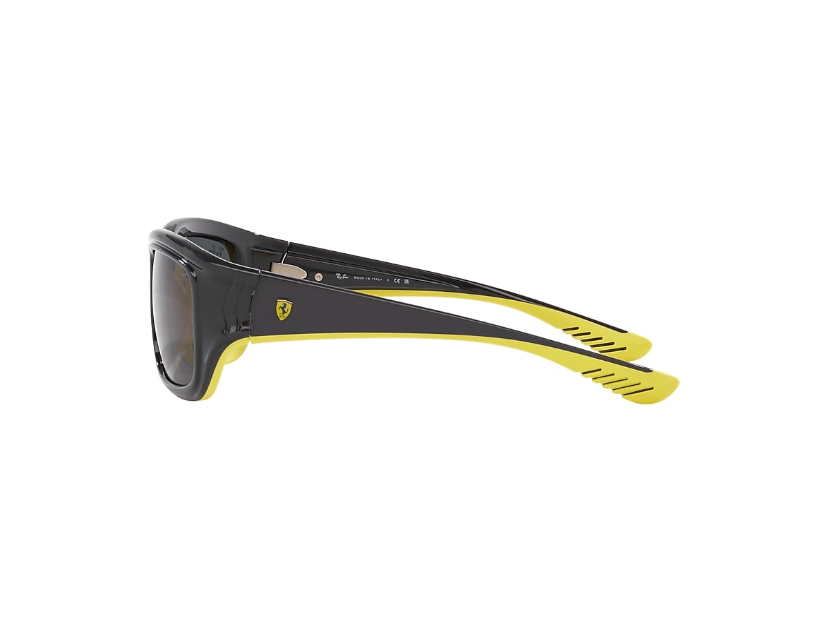 RB4405M SCUDERIA FERRARI COLLECTION Sunglasses in Grey On Yellow