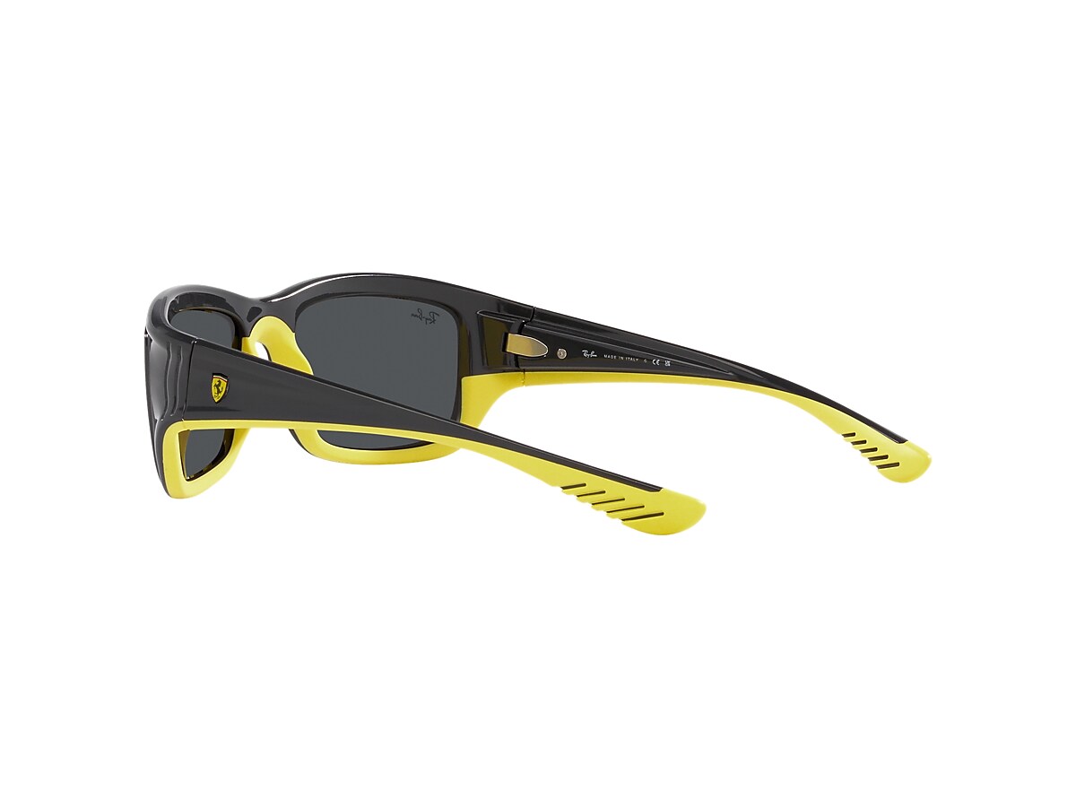 RB4405M SCUDERIA FERRARI COLLECTION Sunglasses in Grey On Yellow