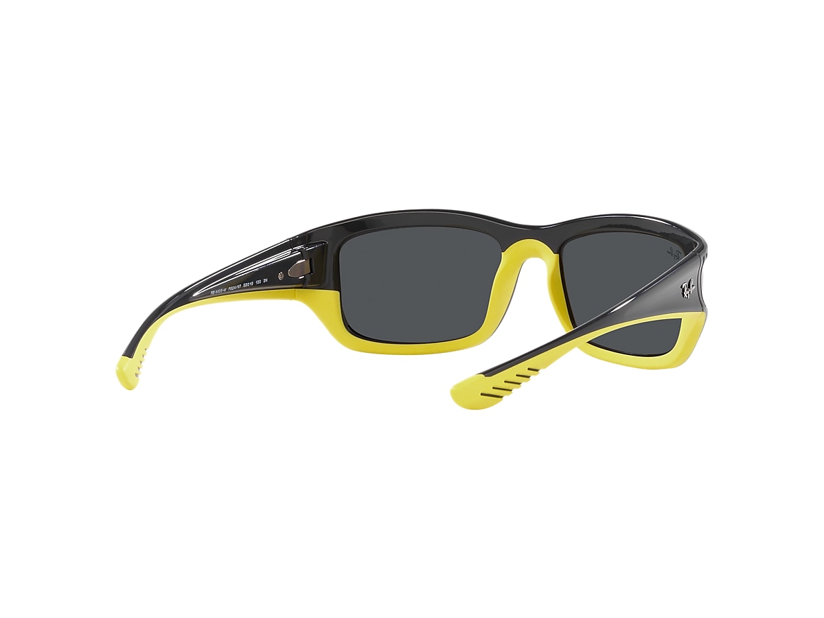 RB4405M SCUDERIA FERRARI COLLECTION Sunglasses in Grey On Yellow