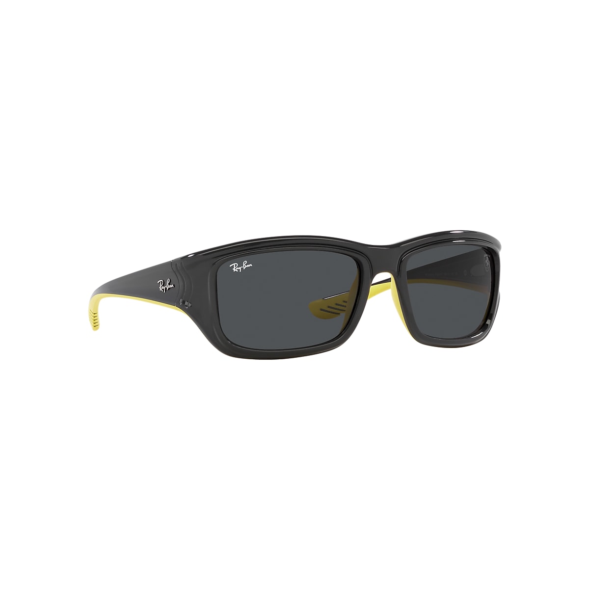 RB4405M SCUDERIA FERRARI COLLECTION Sunglasses in Grey On Yellow