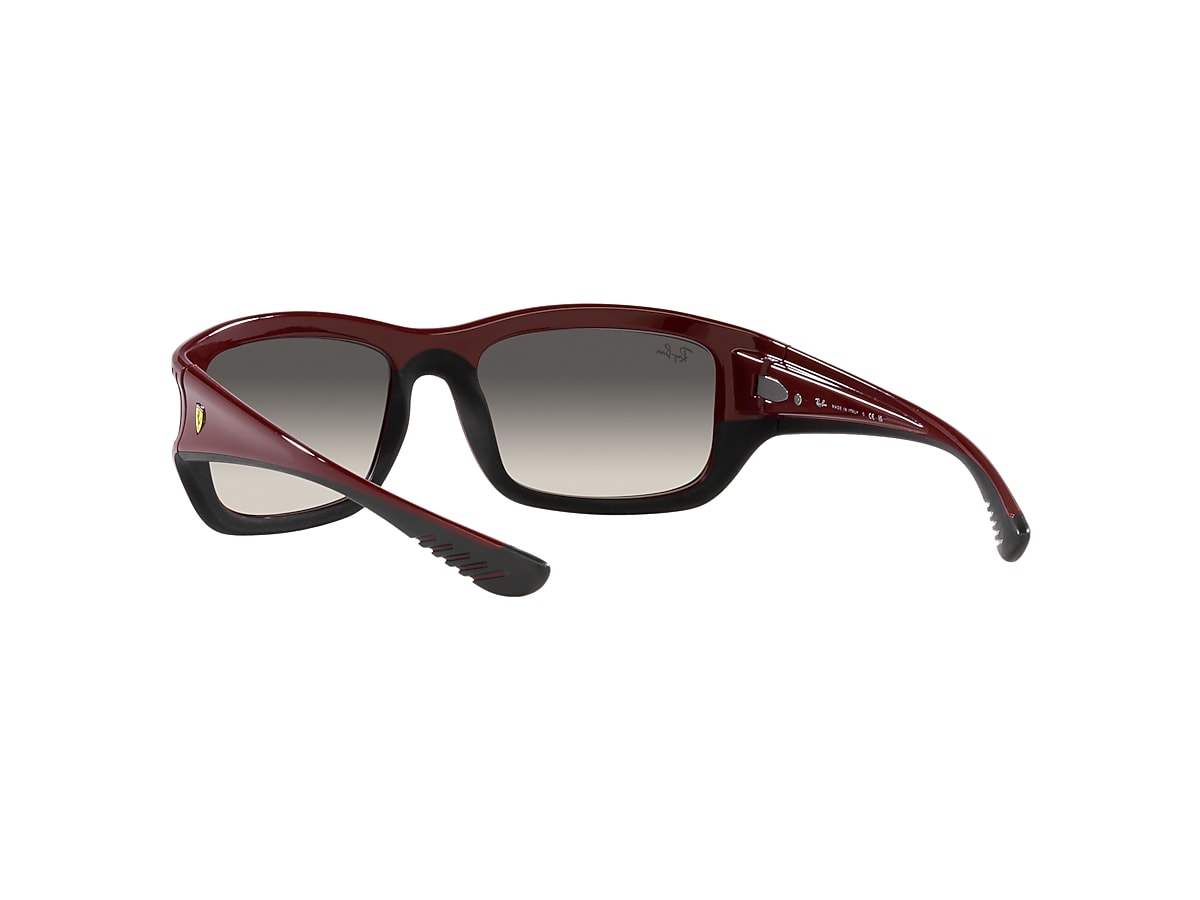 RB4405M SCUDERIA FERRARI COLLECTION Sunglasses in Dark Red On