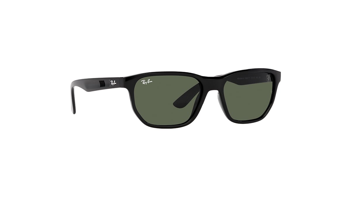 RB4404M SCUDERIA FERRARI COLLECTION Sunglasses in Black and Dark