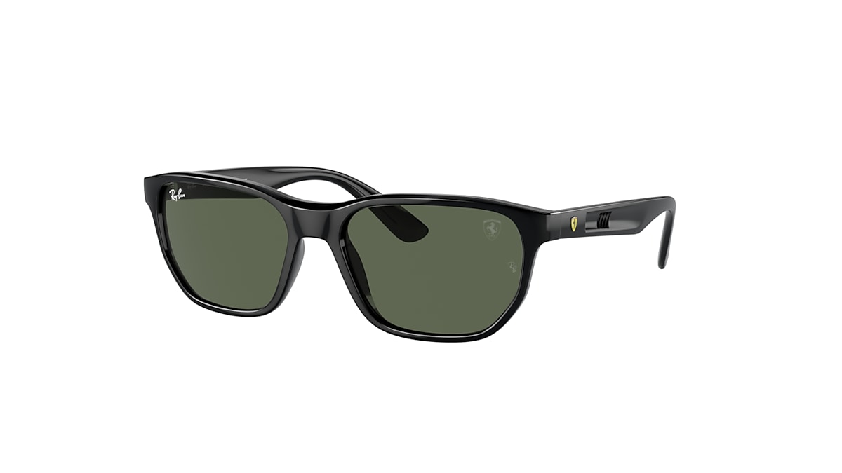 RB4404M SCUDERIA FERRARI COLLECTION Sunglasses in Black and Dark