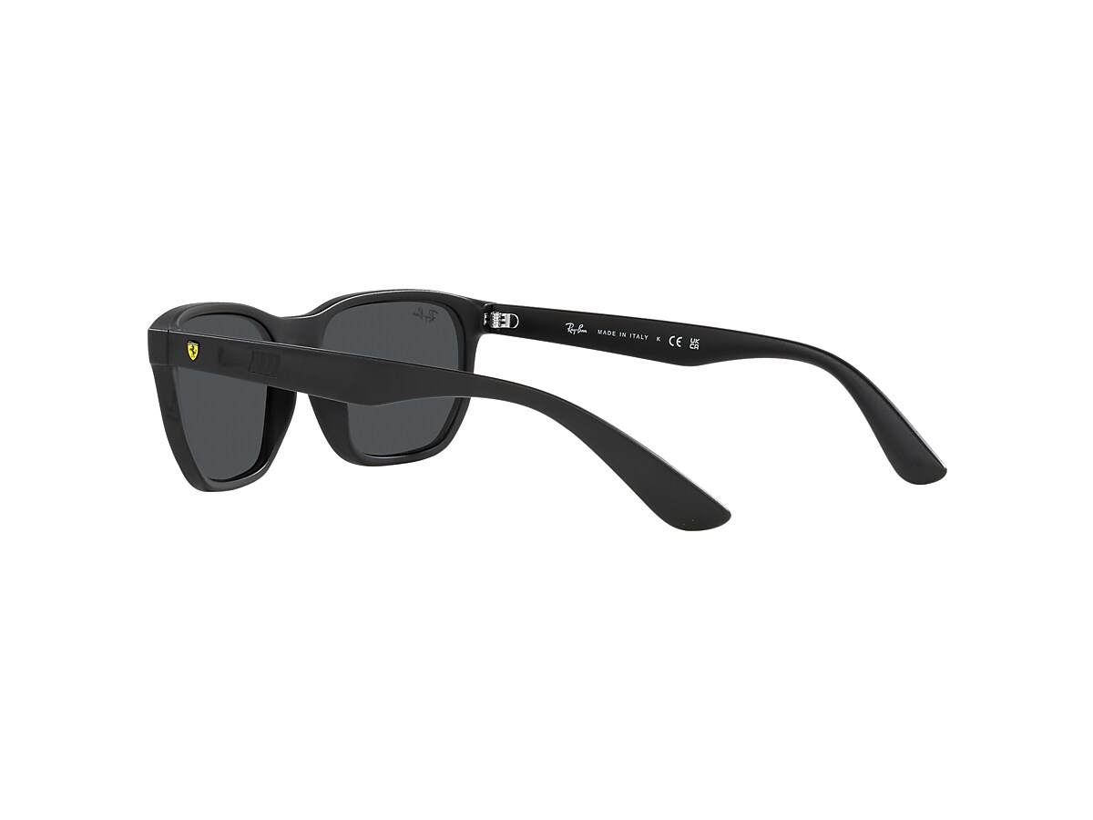 RB4404M SCUDERIA FERRARI COLLECTION Sunglasses in Black and Dark