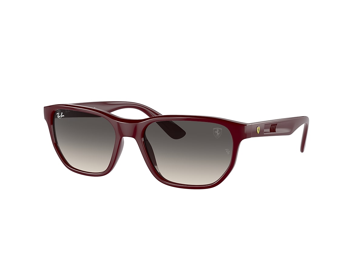 RB4404M SCUDERIA FERRARI COLLECTION Sunglasses in Dark Red and