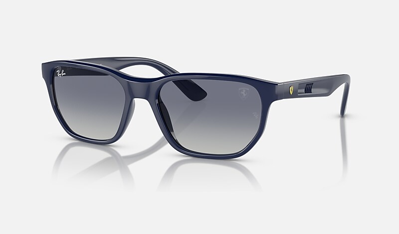 RB4404M SCUDERIA FERRARI COLLECTION Sunglasses in Blue and Grey