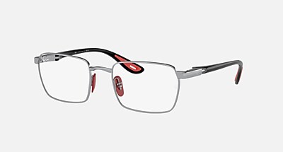 レイバン フェラーリコレクション RB6507M RB6507M OPTICS SCUDERIA FERRARI COLLECTION 鏡架Silver 的Clear (54