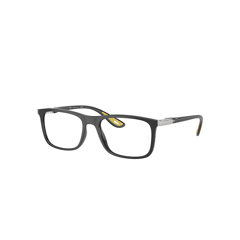 Ray Ban Rb7222m Optics Scuderia Ferrari Collection Eyeglasses Grey Frame Clear Lenses Polarized 54-18