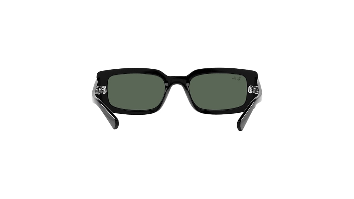 KILIANE BIO-BASED Sunglasses in Black and Dark Green - RB4395F