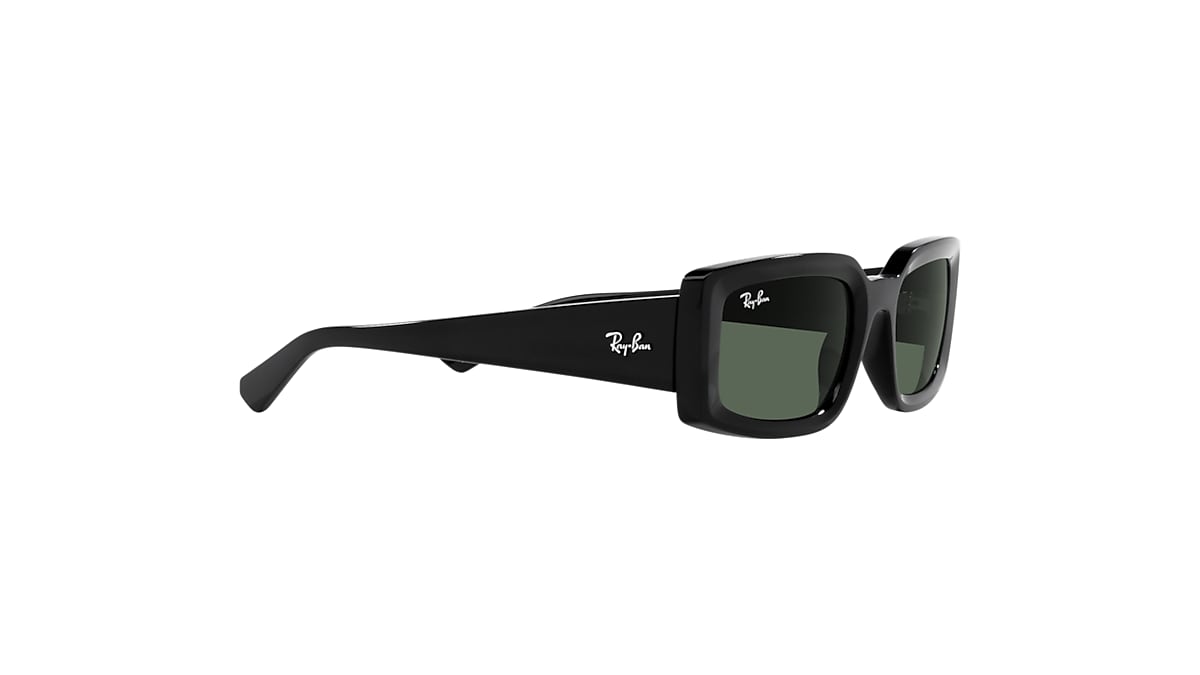 aardolie Afleiden opener KILIANE BIO-BASED Sunglasses in Black and Dark Green - RB4395F | Ray-Ban® US