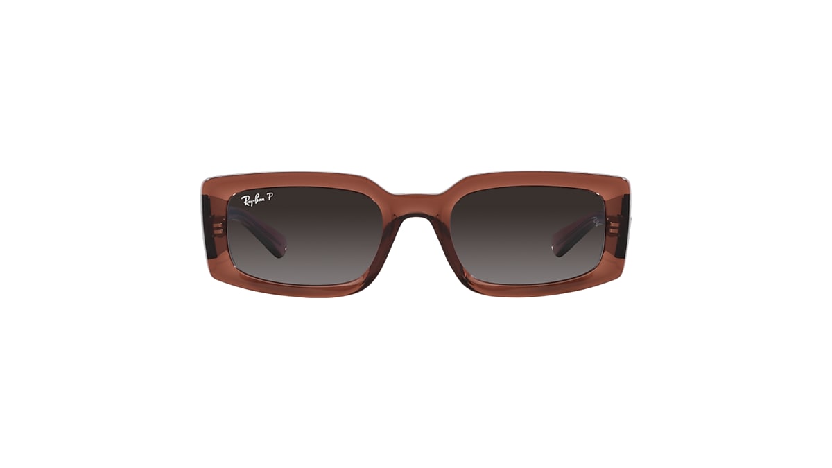 KILIANE BIO-BASED Sunglasses in Transparent Brown and Grey ...