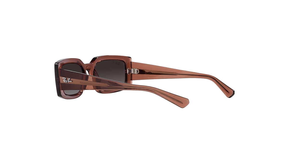 KILIANE BIO-BASED Sunglasses in Transparent Brown and Grey 