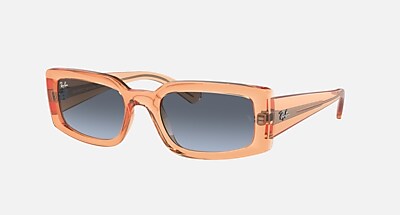 Ray-Ban KILIANE ORB4395F ブラック/ダークグリーン KILIANE BIO-BASED Sunglasses in Black and Dark Green