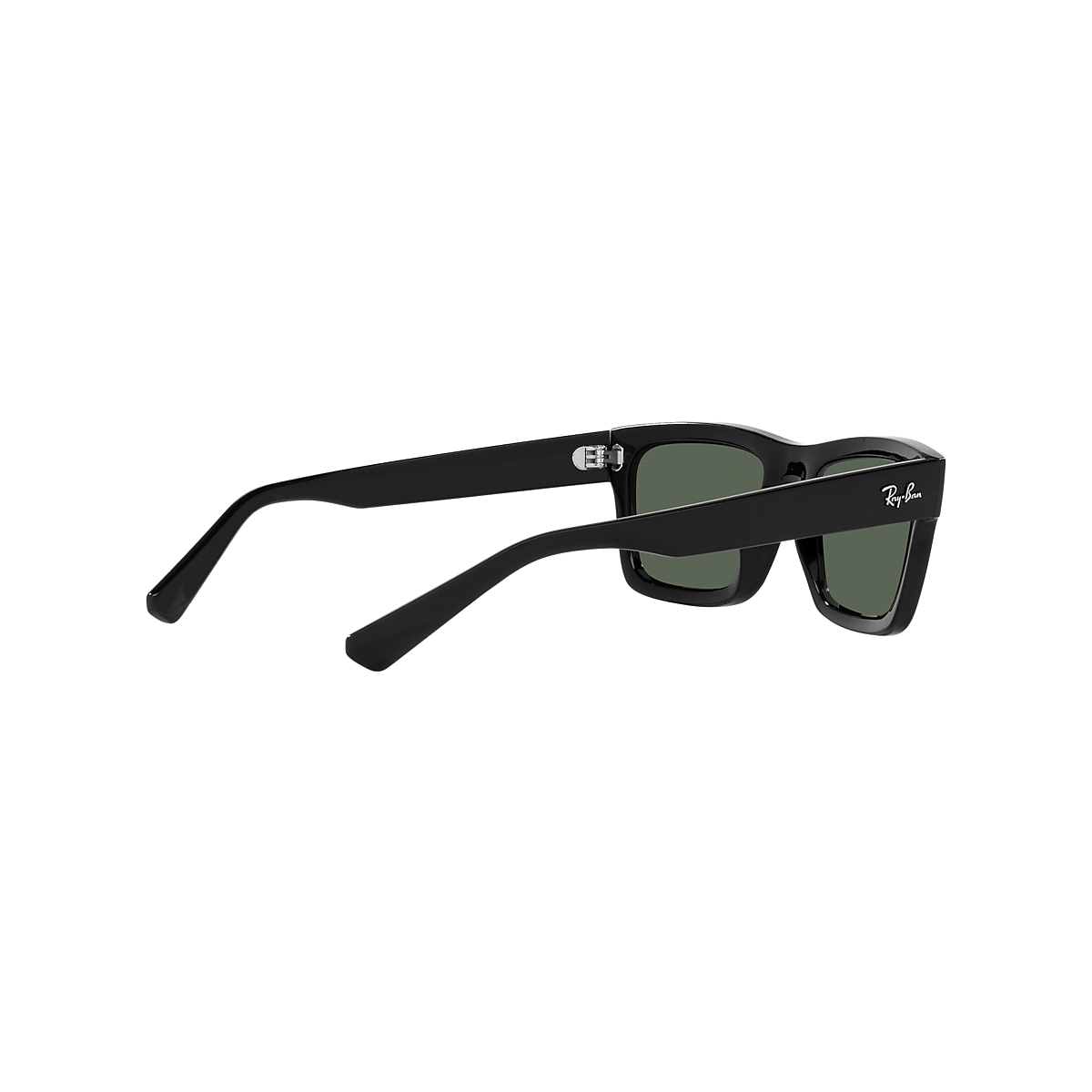 WARREN BIO-BASED Sunglasses in Black and Dark Green WARREN BIO-BASED Sunglasses in Black and Dark Green
