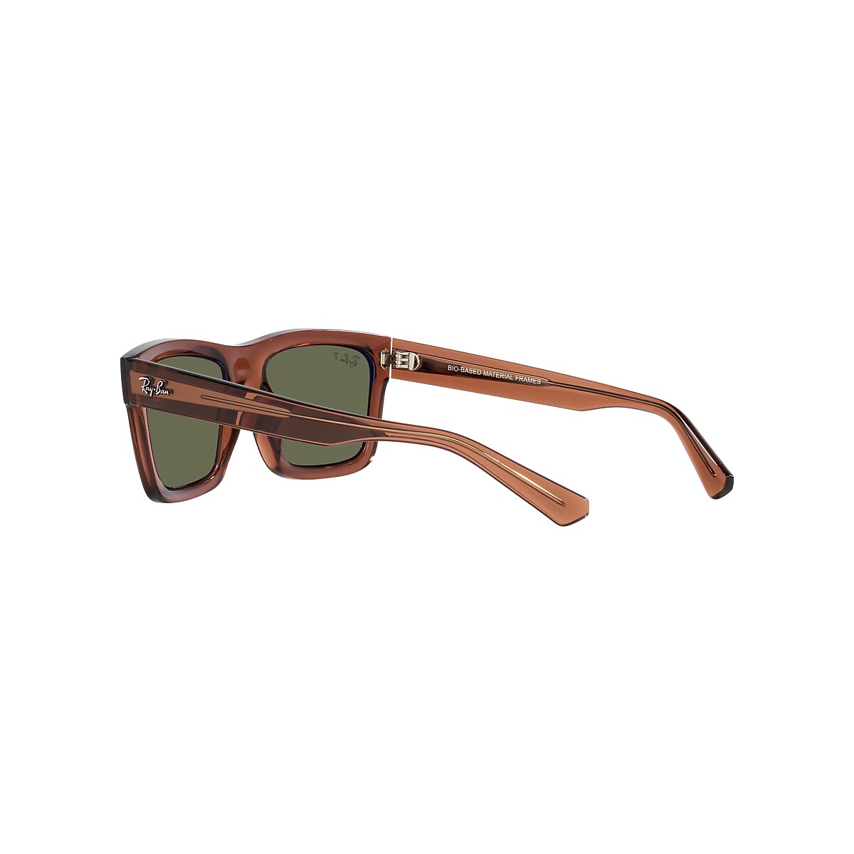 WARREN BIO-BASED Sunglasses in Transparent Brown and Dark 