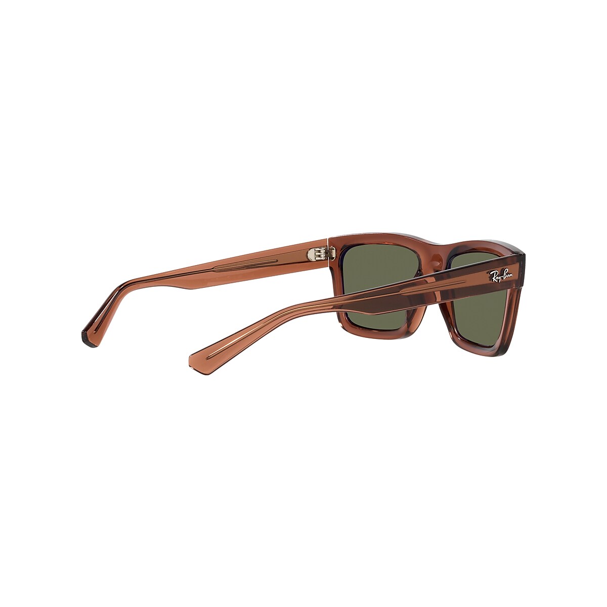 WARREN BIO-BASED Sunglasses in Transparent Brown and Dark 