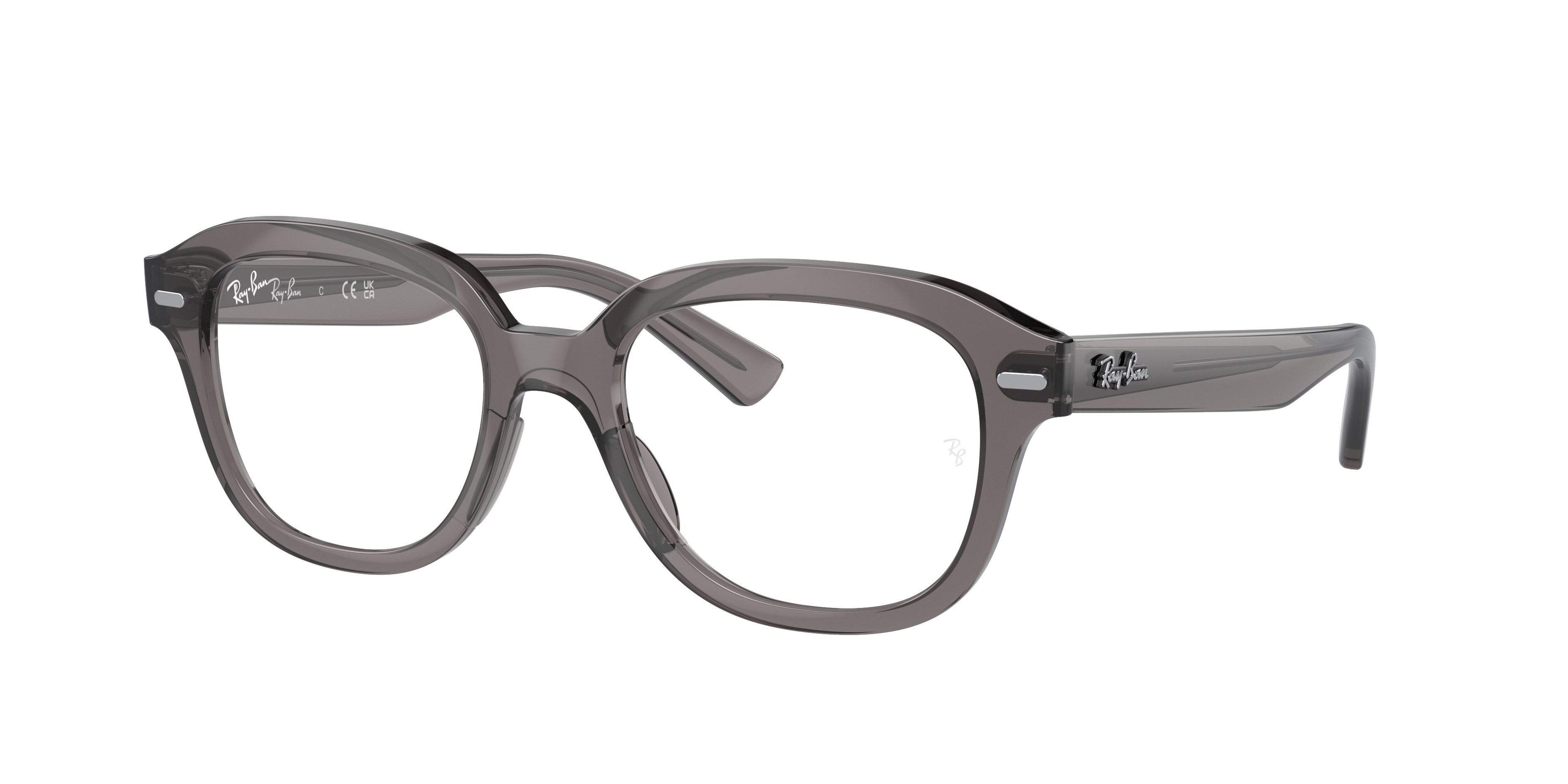 Erik Optics Eyeglasses with Opal Dark Grey Frame - RB7215F | Ray-Ban®