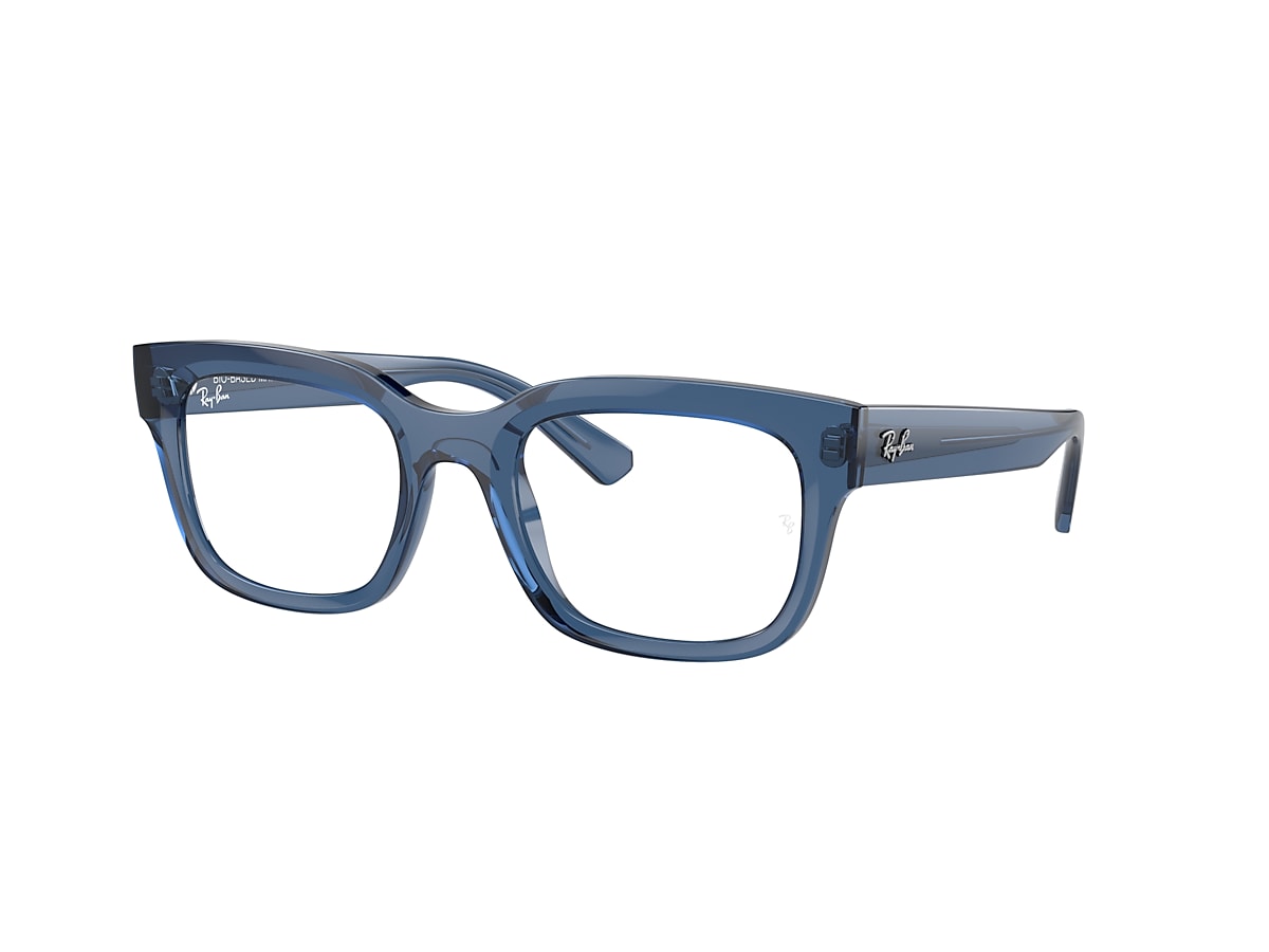 CHAD OPTICS BIO-BASED Eyeglasses with Transparent Dark Blue