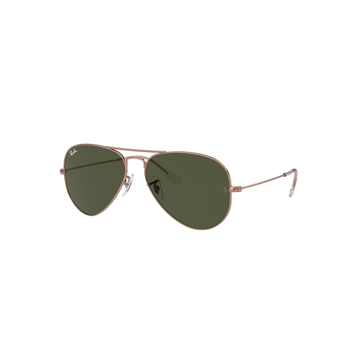 beest Fonkeling Bevestiging Aviator Rose Gold Sunglasses in Rose Gold and Green - RB3025 | Ray-Ban® US beest Fonkeling Bevestiging Aviator Rose Gold Sunglasses in Rose Gold and Green - RB3025 | Ray-Ban® US