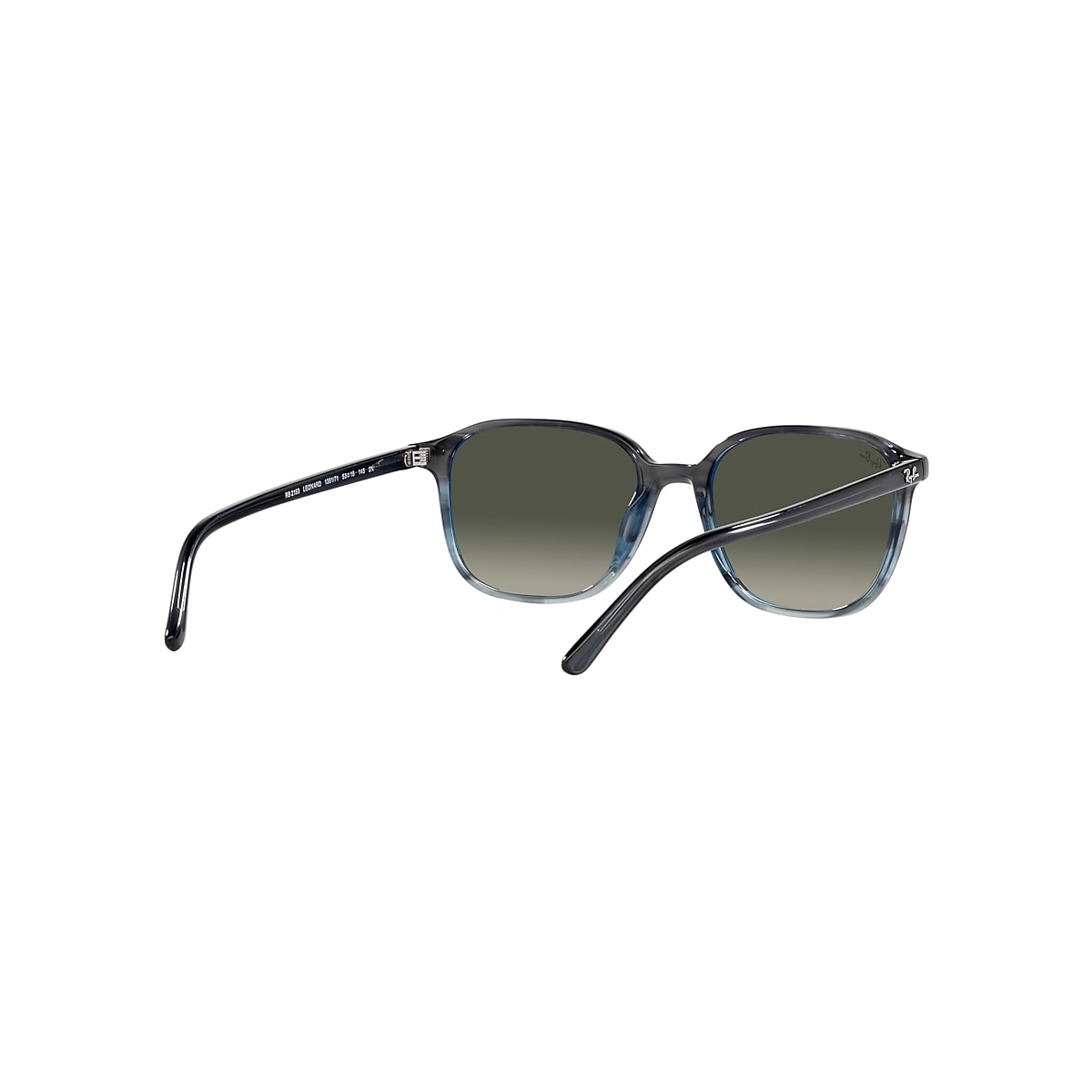 LEONARD Sunglasses in Striped Grey & Blue and Grey - RB2193 | Ray