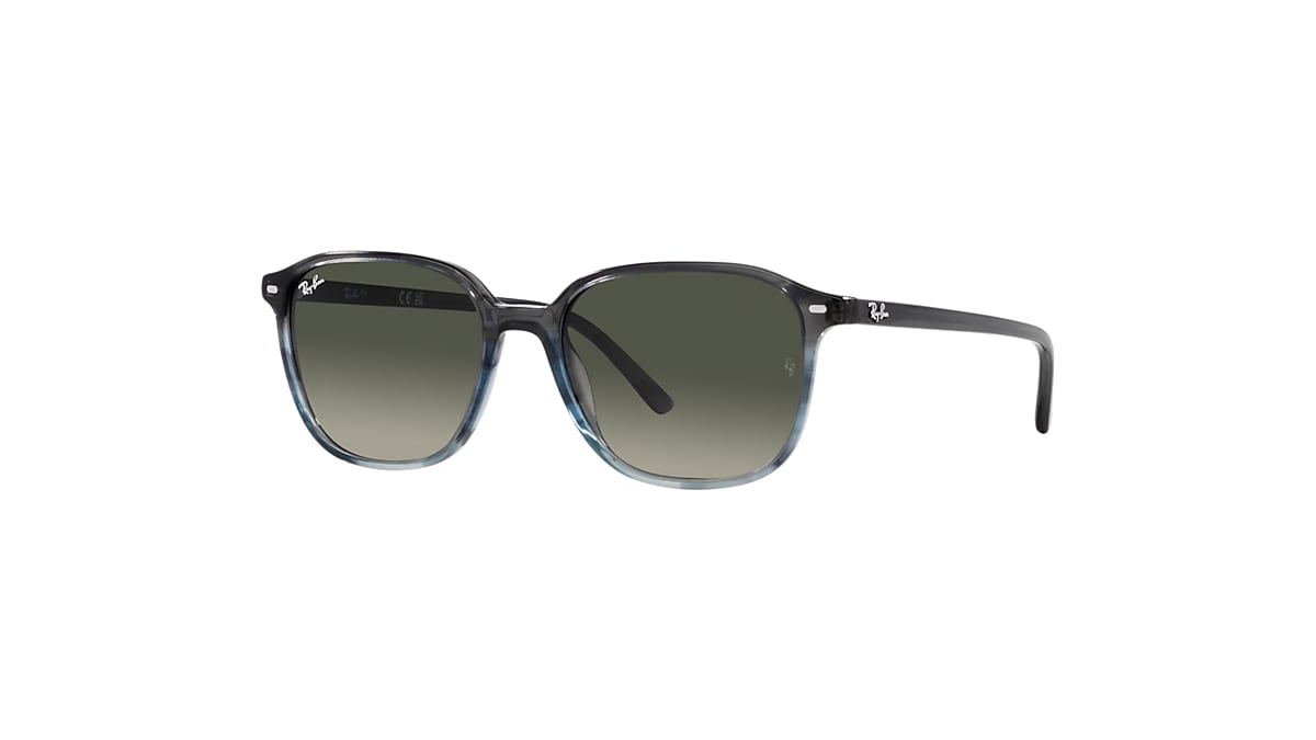 LEONARD Sunglasses in Striped Grey & Blue and Grey - RB2193