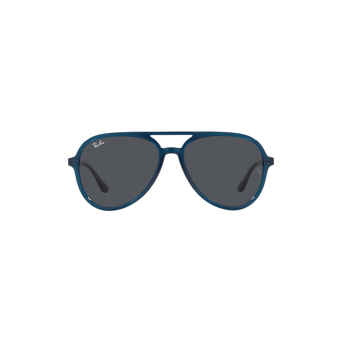 RB4376 Sunglasses in Opal Dark Blue and Dark Grey - RB4376 | Ray 