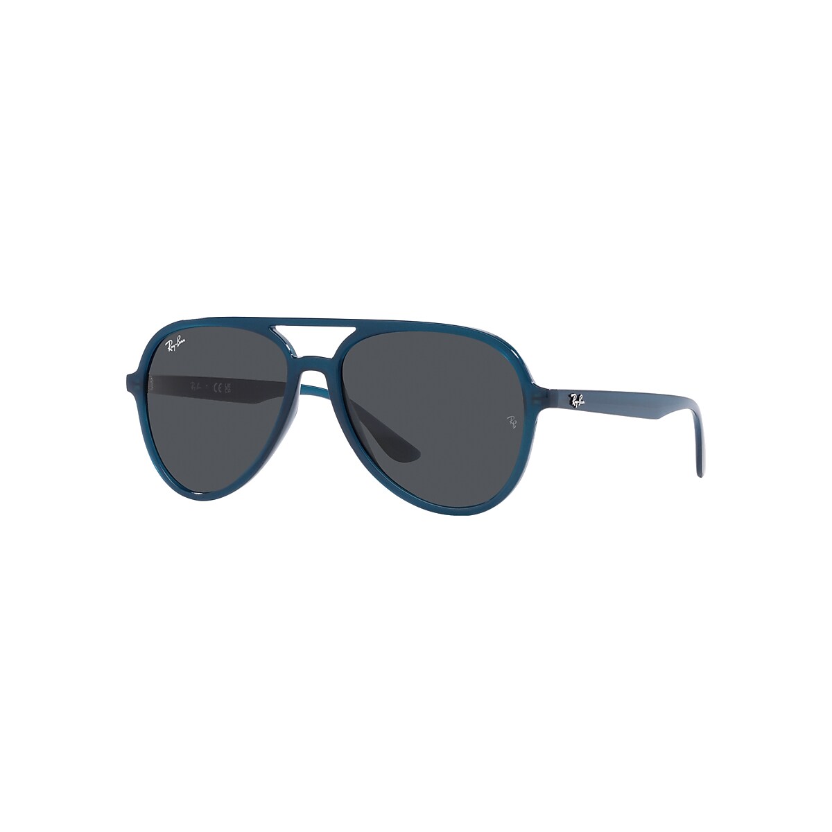 RB4376 Sunglasses in Opal Dark Blue and Dark Grey - Ray-Ban