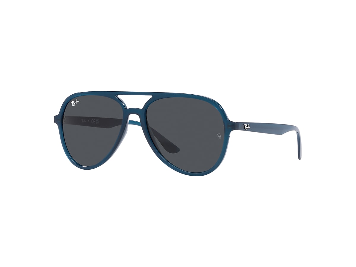 RB4376 Sunglasses in Opal Dark Blue and Dark Grey - RB4376