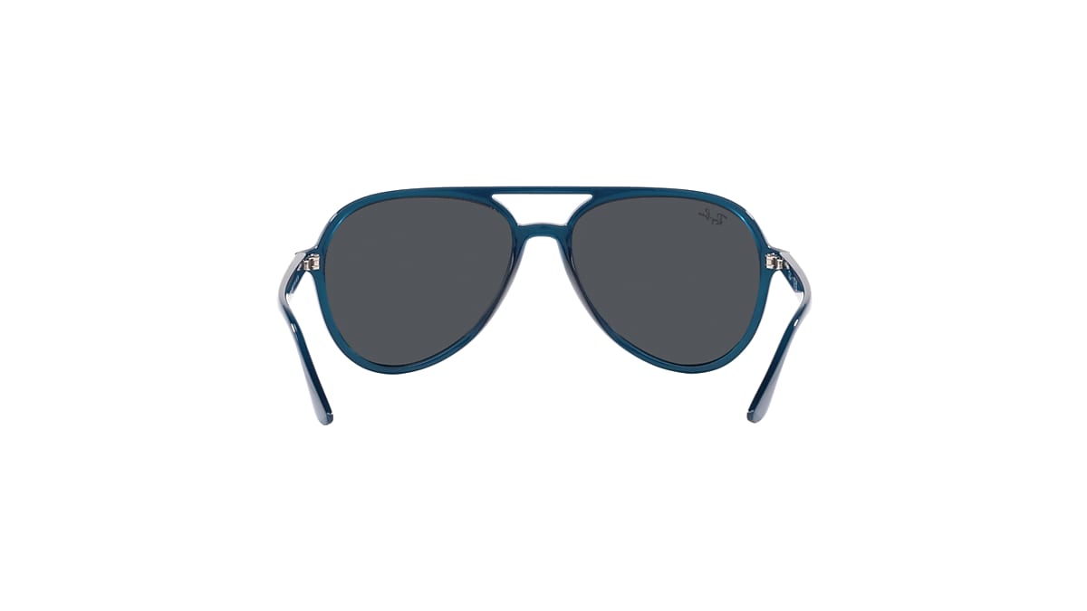 RB4376 Sunglasses in Opal Dark Blue and Dark Grey - RB4376 | Ray