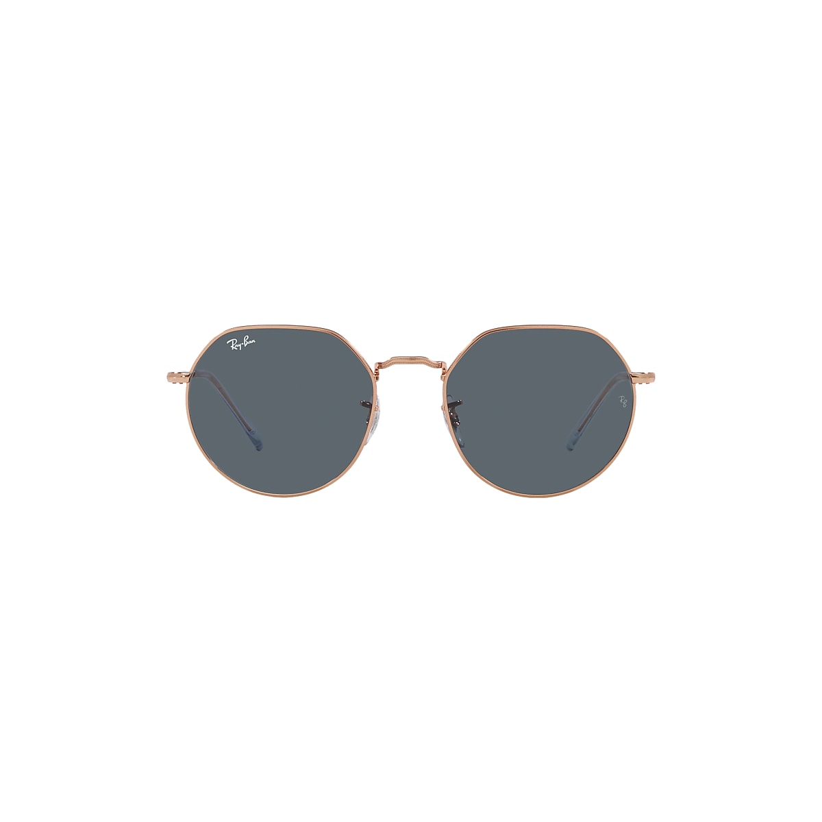 Ray-Ban Jack Rose Gold レイバン　サングラス JACK ROSE GOLD Sunglasses in Rose Gold and Green - RB3565