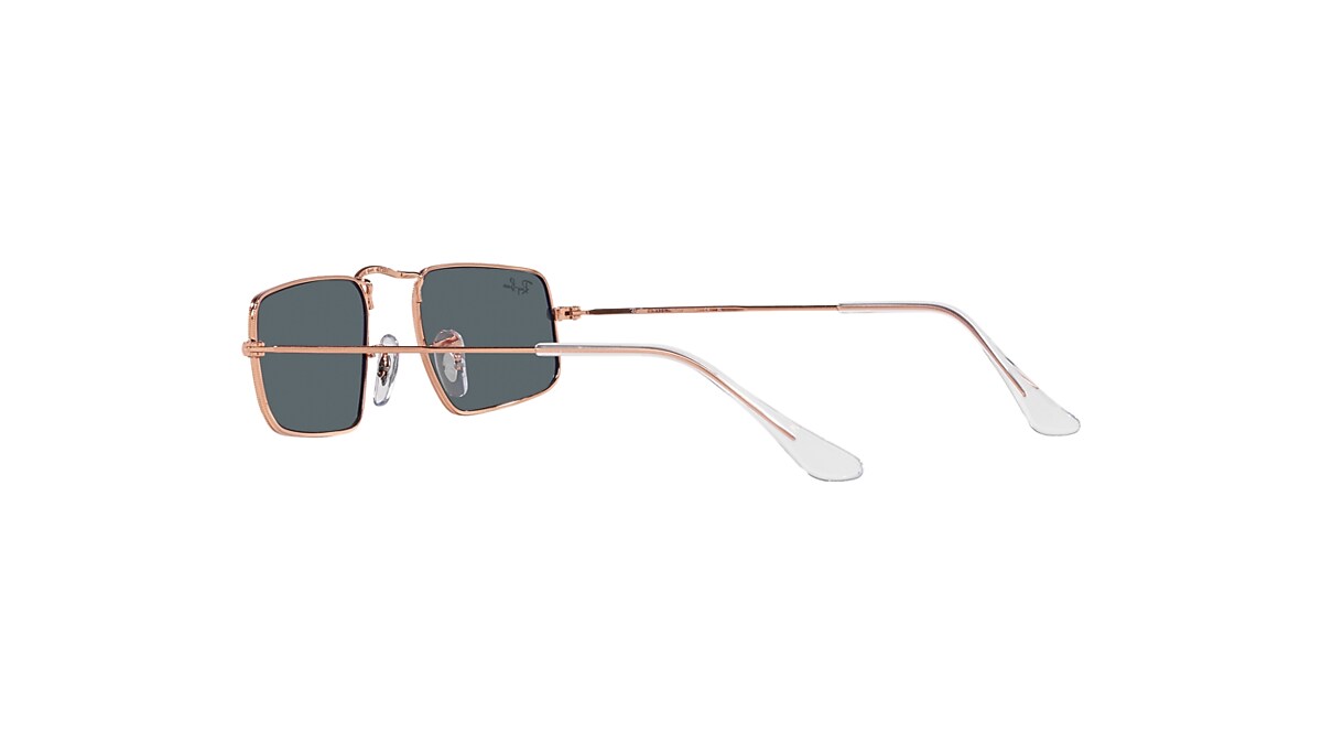 JULIE ROSE GOLD Sunglasses in Rose Gold and Blue - RB3957