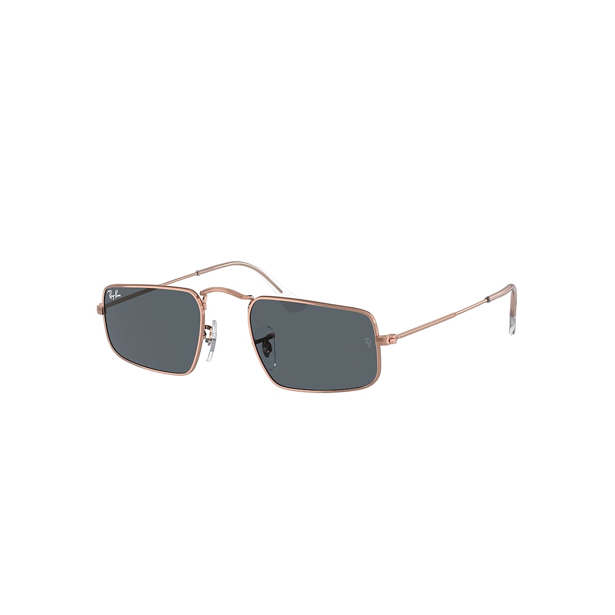 JULIE ROSE GOLD Sunglasses in Rose Gold and Blue - RB3957 | Ray