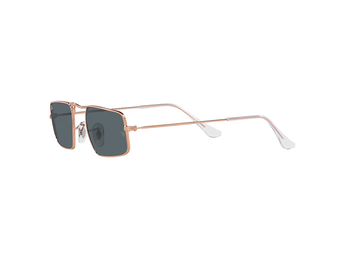 Gafas de Sol JULIE ROSE GOLD en Rose Gold y Azul RB3957 Ray