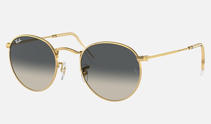 Black-Bronze Double Bridge Classic Semi-Rimless Tinted Sunglasses with Brown Sunwear Lenses