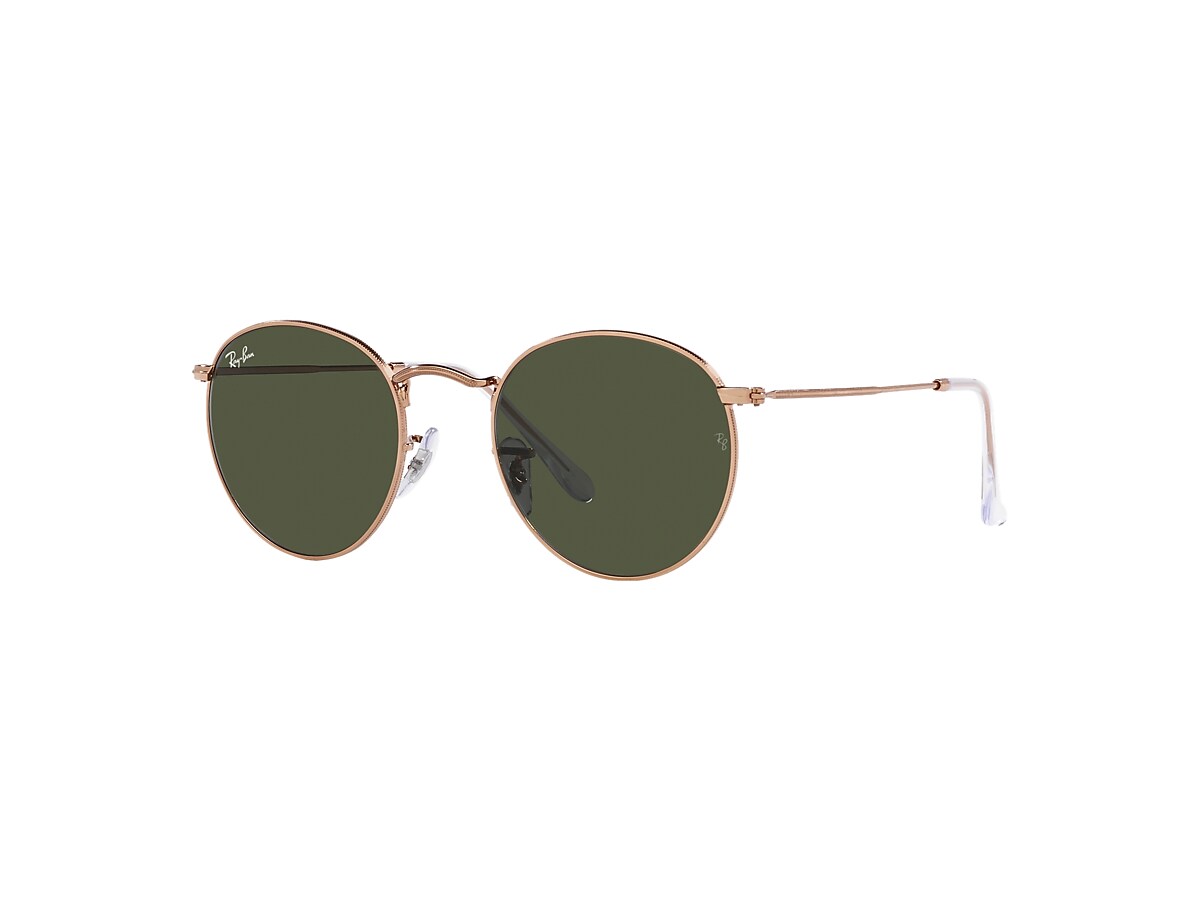 Ray ban deals round rose gold