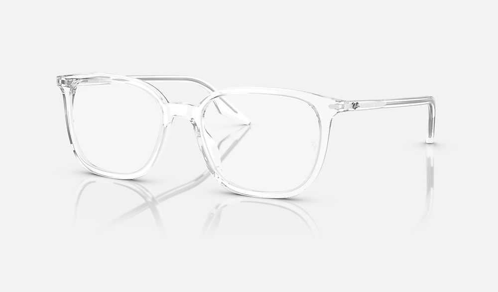 Ray ban 2025 transparent frame