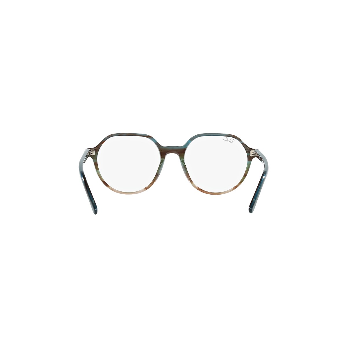 THALIA OPTICS Eyeglasses with Striped Blue & Green Frame - RB5395