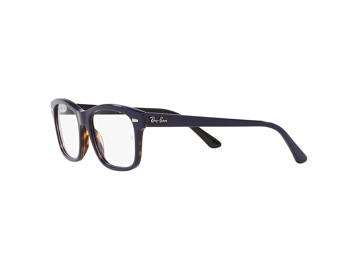 BURBANK OPTICS Eyeglasses with Blue On Havana Frame - RB5383F