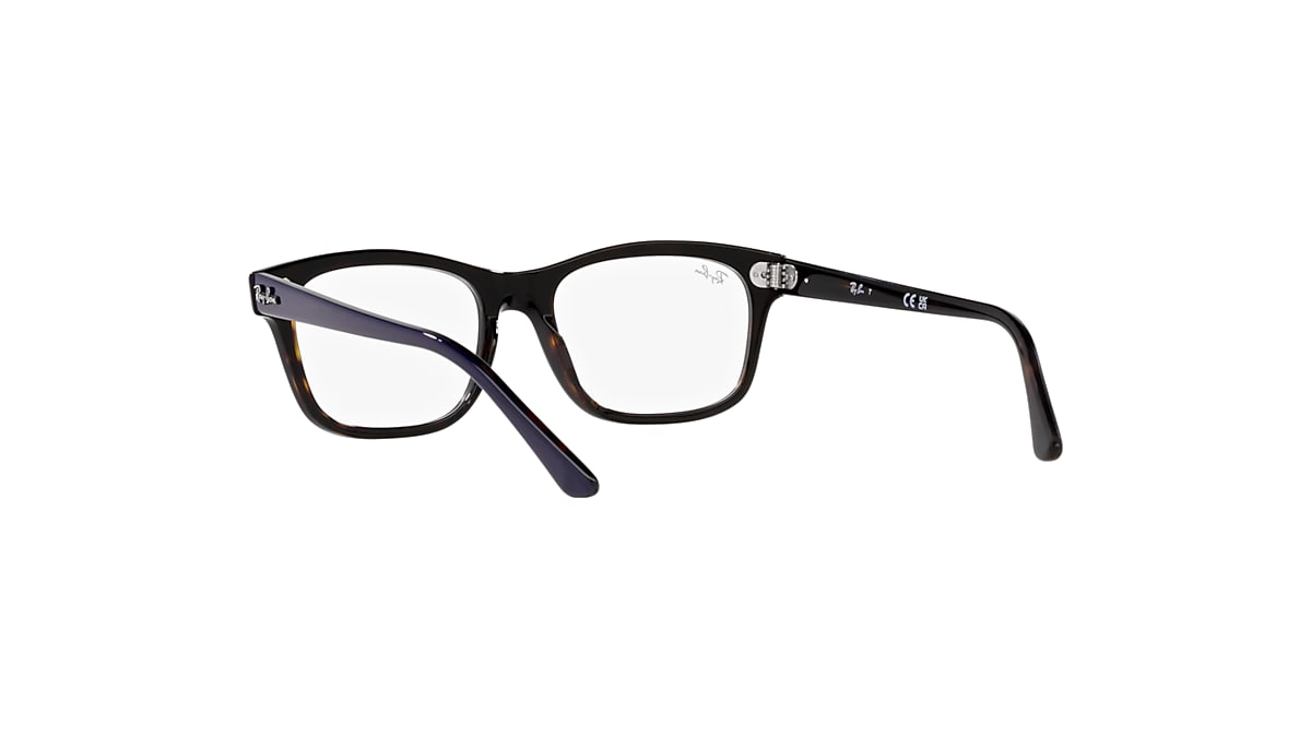 BURBANK OPTICS Eyeglasses with Blue On Havana Frame - RB5383F