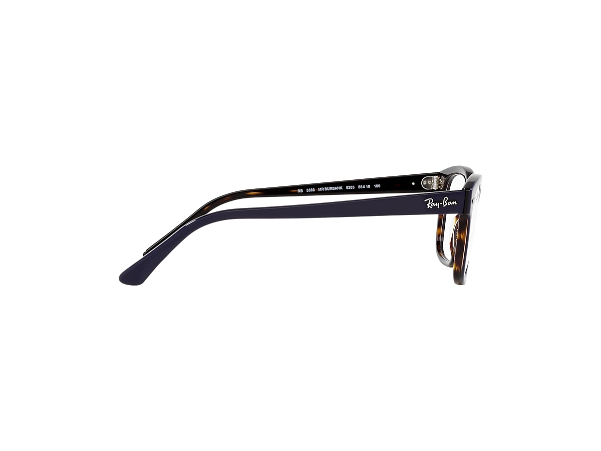 BURBANK OPTICS Eyeglasses with Blue On Havana Frame - RB5383F