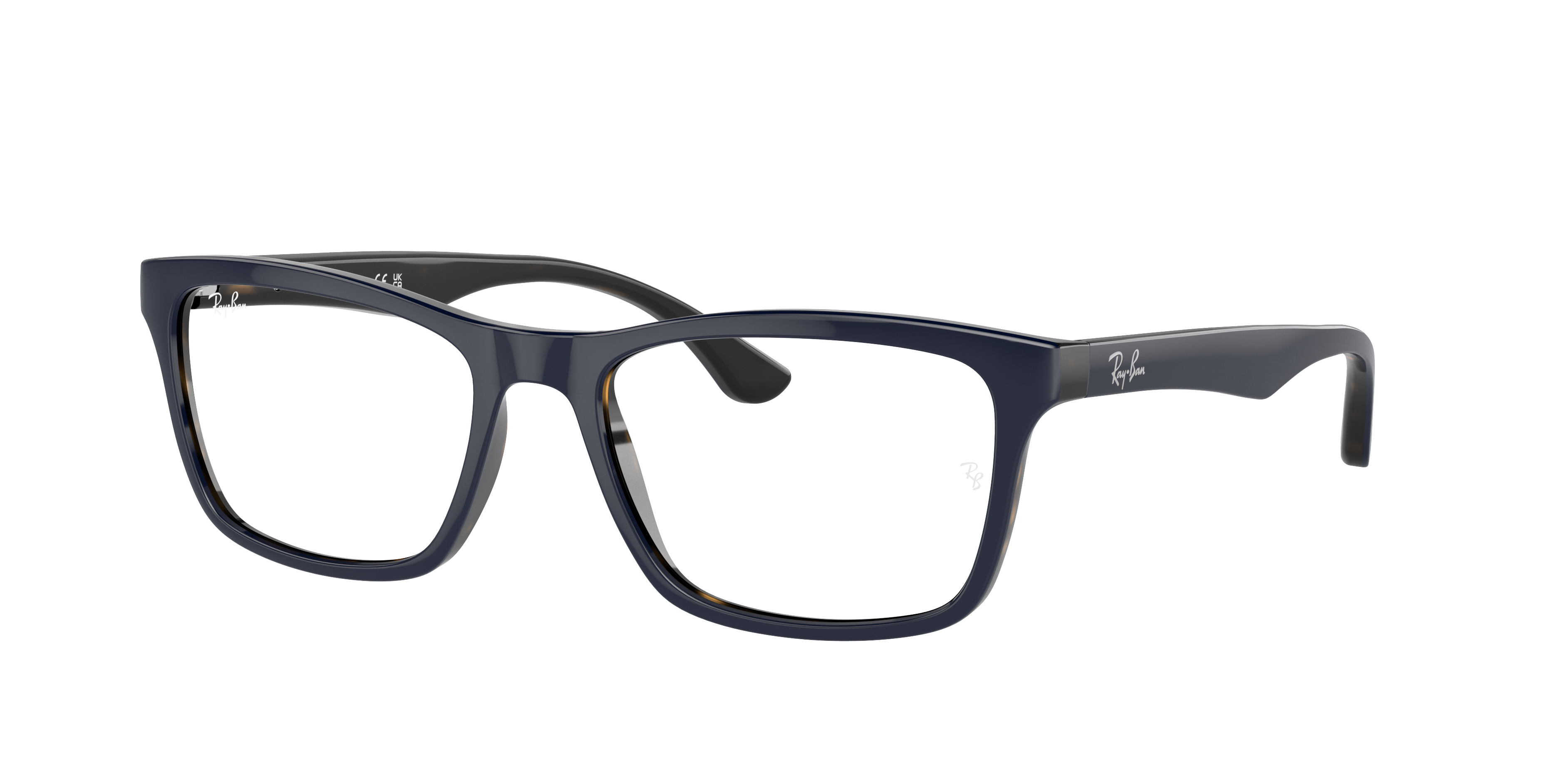 Rb5279 Optics Eyeglasses with Blue On Havana Frame - RB5279 | Ray-Ban®