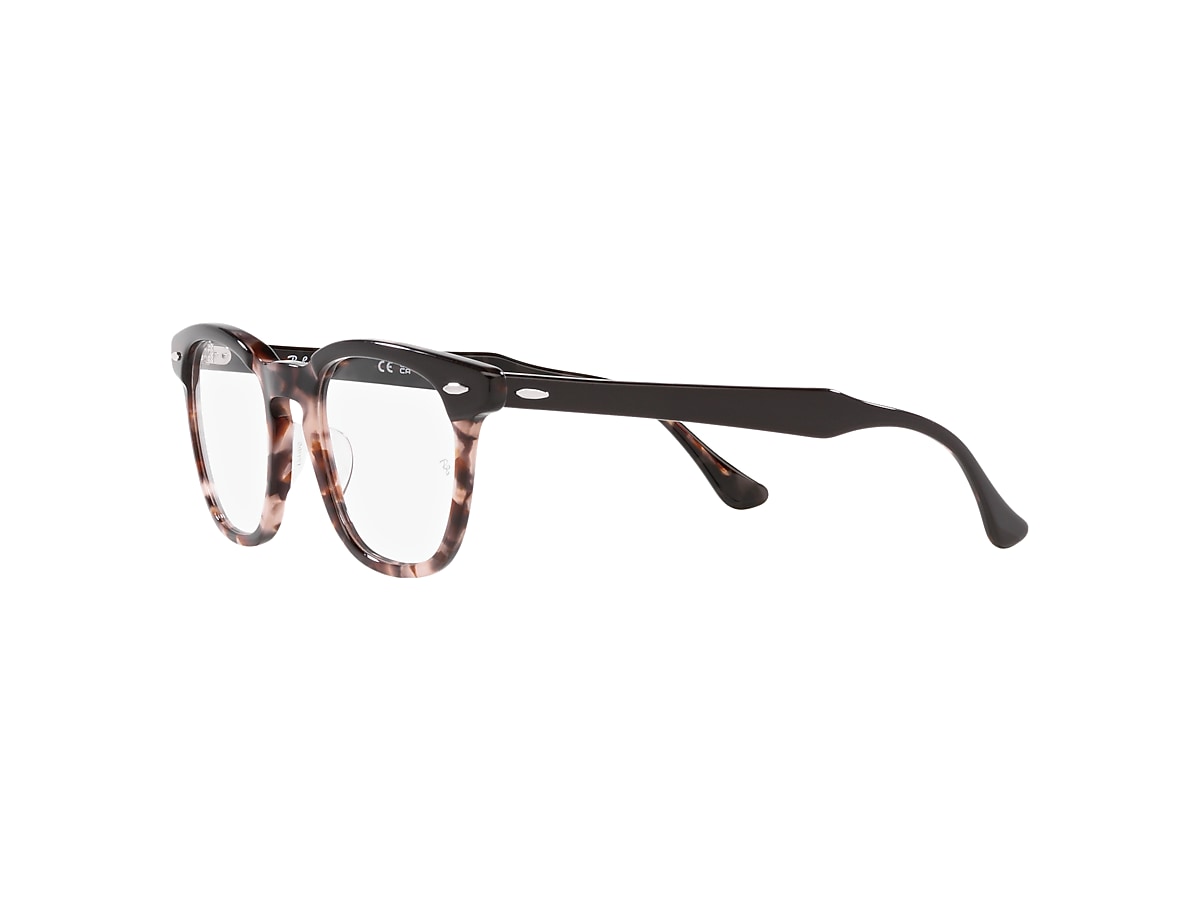 HAWKEYE OPTICS Eyeglasses with Brown On Pink Havana Frame - RB5398